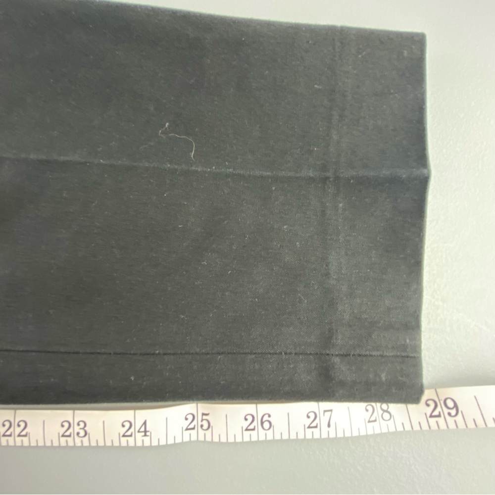 Talbots black high waist straight leg fitted pant, 8 - Picture 12 of 14